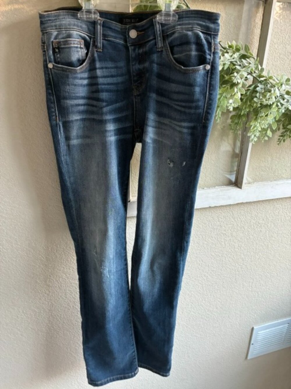 Judy Blue straight leg jeans, size 7/28, great condition